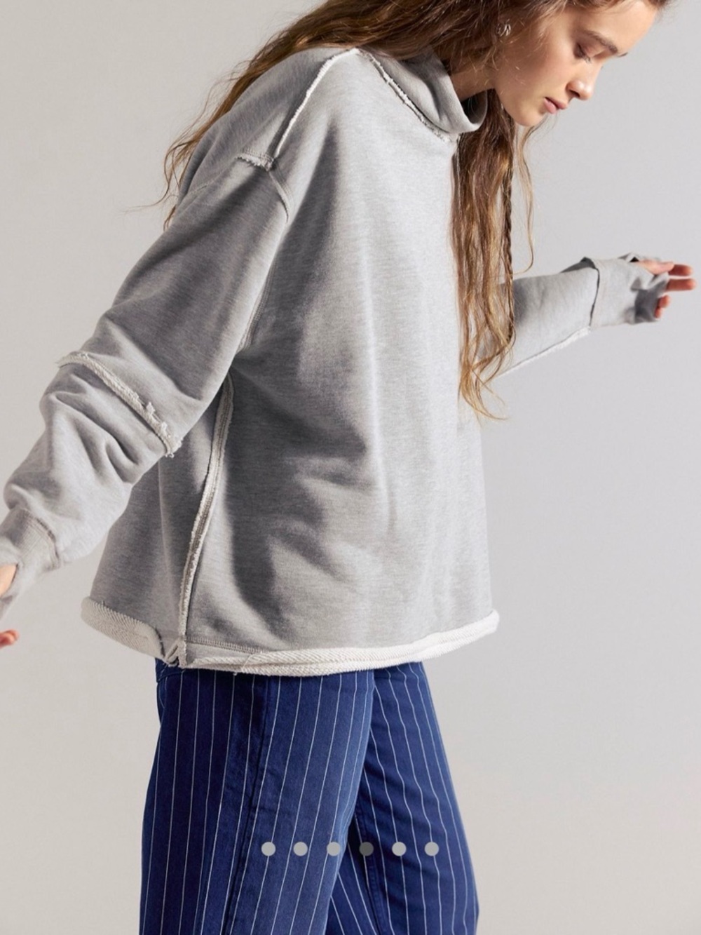 EUC Free People Anna Turtleneck Sz S - Picture 4 of 9